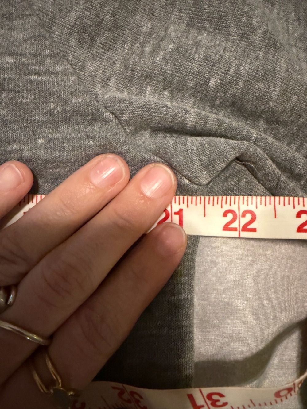 Aviator Nation Gray Cropped Sweatshirt with Five Stripe - Picture 7 of 9